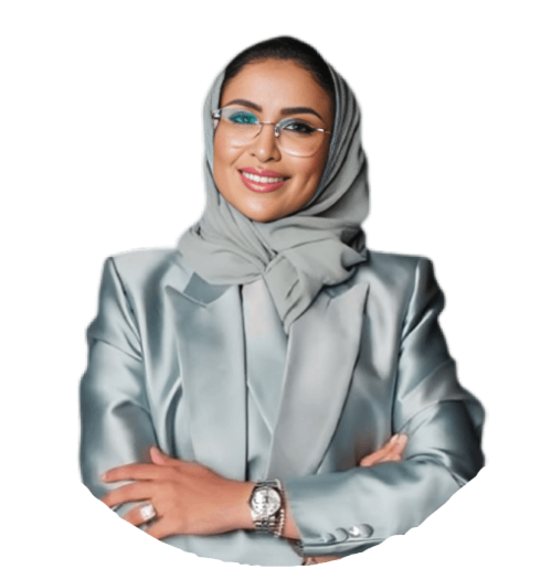 صورة استشارية عقارية مع العملاء